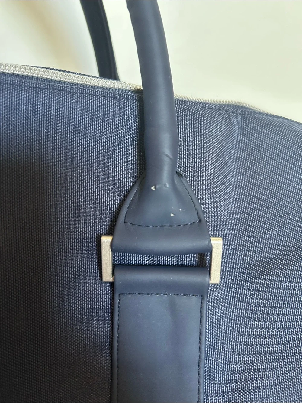 Lacoste Navy Duffel Weekender bag